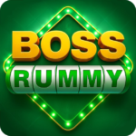 Boss Rummy online rummy game app screen