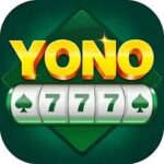 Yono 777 logo on a dark background
